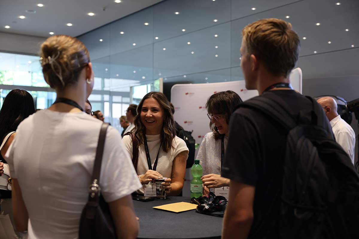 Foyer der Aula bei den RID 2026