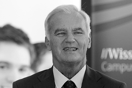 Dr. Erhard Klotz, ehemaliger Geschäftsführer der Dieter Schwarz Stiftung und Visionär der Wissensstadt Heilbronn