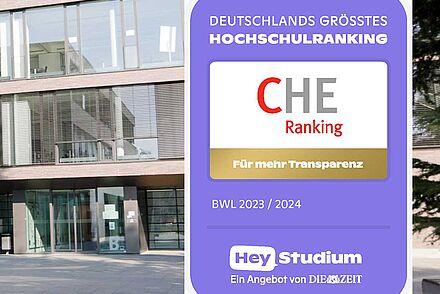 Spitzenwerte im CHE-Ranking 2023