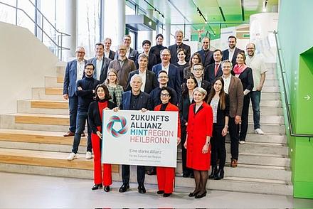 Gruppenfoto Zukunftsallianz MINT Region Heilbronn