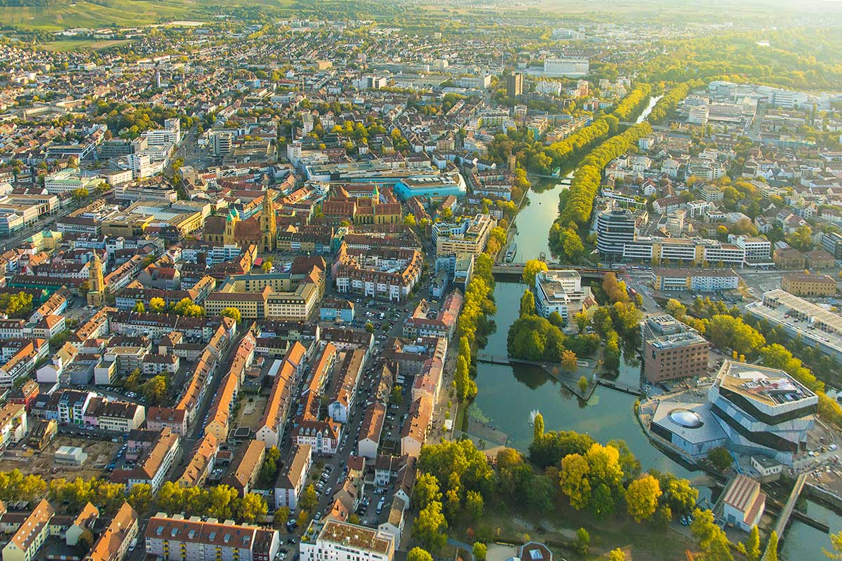 Heilbronn Luftaufnahme (Heilbronn Marketing GmbH/Roland Schweizer)