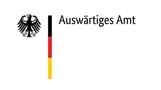 Auf dem Bild ist das Logo des Auswärtigen Amts abgebildet.