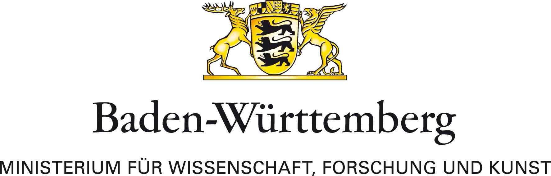Logo des Ministeriums für Wissenschaft, Forschung und Kunst Baden-Württemberg