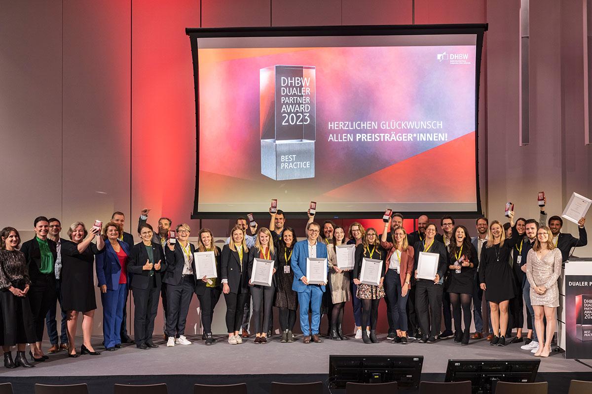 Die Sieger des Dualen Partner Awards 2023
