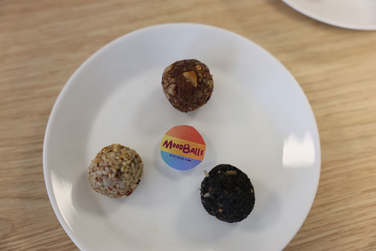Moodball-Snacks für jede Stimmung: ein gesunde Alternative zu den Süßigkeiten im Kassenregal. 