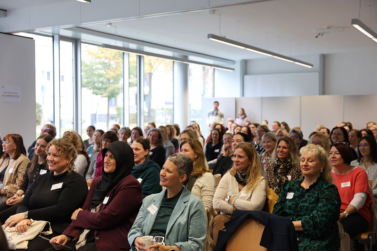 Die Räume an der DHBW Heilbronn waren bis auf den letzten Platz gefüllt.  Die Räume an der DHBW Heilbronn waren bis auf den letzten Platz gefüllt.