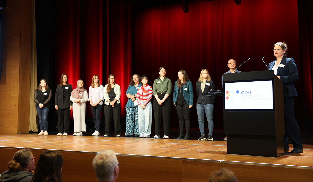 Eins der Highlights der Tagung war der Posterpitch, bei dem in diesem Jahr 15 Projekte vorgestellt wurden. 