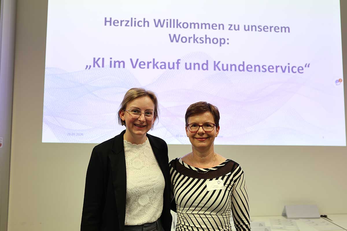 Das AITRAQC-Team mit Tessa Steinigke und der Organisatorin Aniko Uj. 