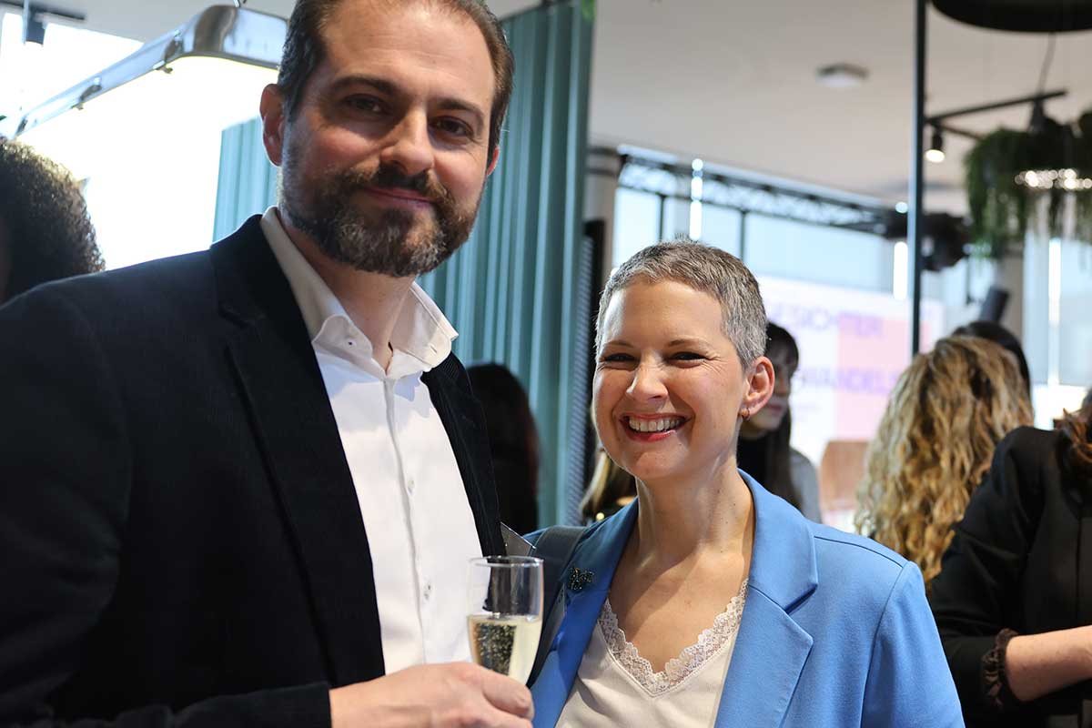 Im Publikum und Role Model: Regionallleiterin HN-Franken PARITÄTISCHE und Partnerin der DHBW Heilbronn: Anette Zanker-Belz. 